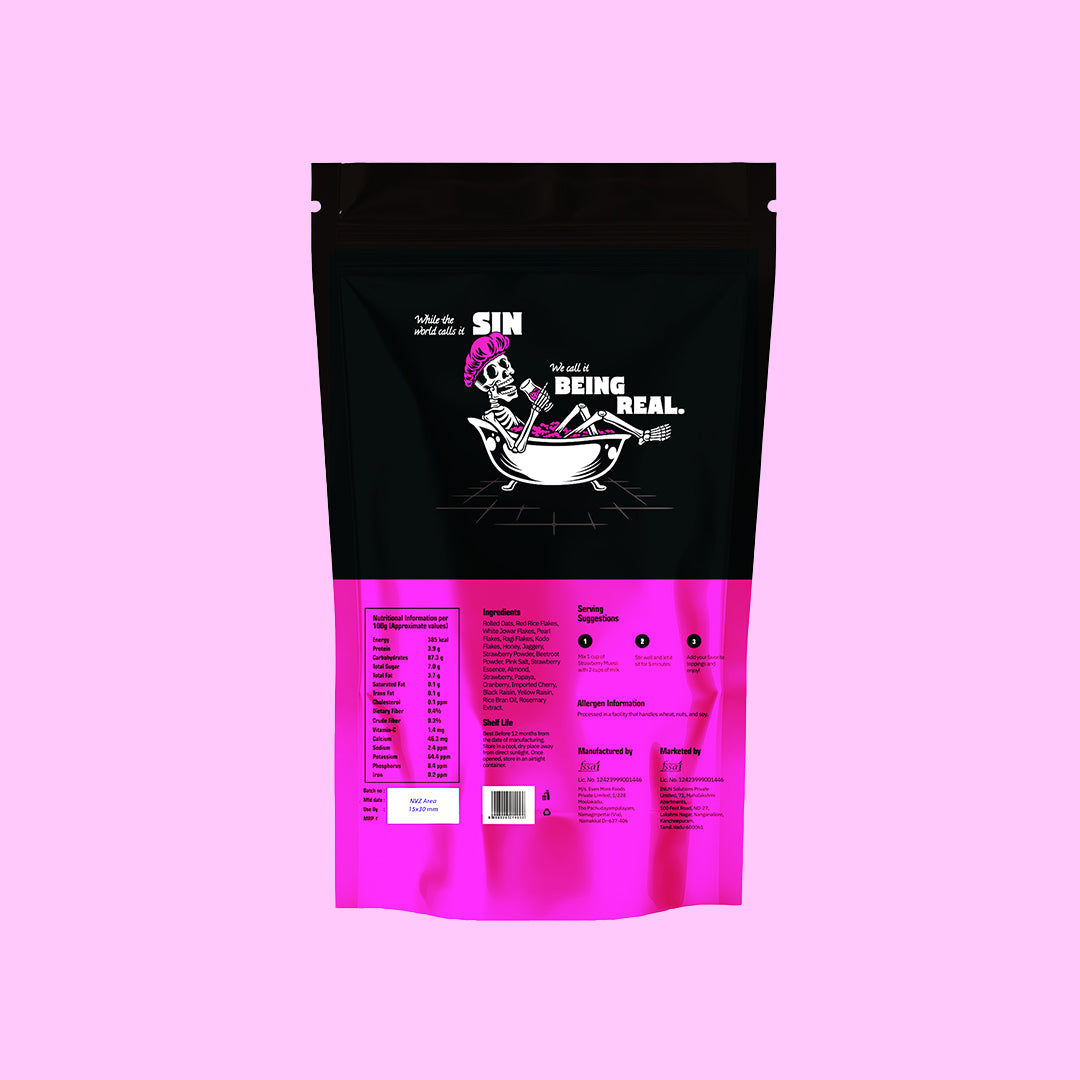 Strawberry Muesli (250gm)