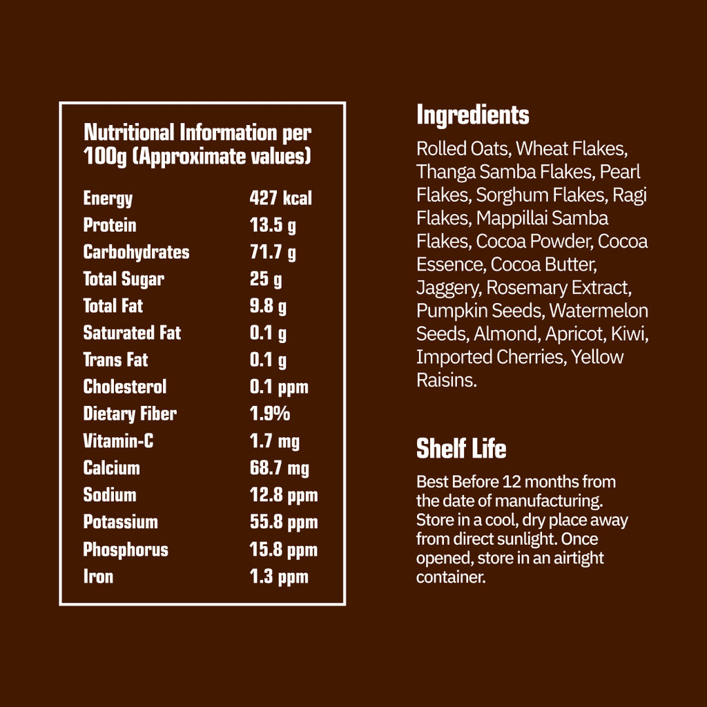 Chocolate Muesli (250gm)